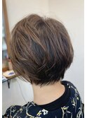 ネープにこだわったショートボブ♪