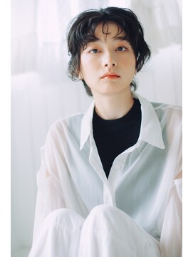 アッシュ 池袋店(Ash) 20代30代40代『ルーズパーマショート』　　＃池袋駅