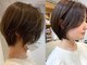 ピア ヘアーデザイン プレミアム(Pia hair design premium)の写真/正確なカットでどこから見ても美しいシルエットで魅せるショートヘア◎毎日のスタイリングが楽しくなる♪