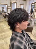 コワファースト 大分(COIFF1RST) 縦落ちウェーブウルフ