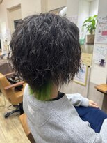 ヘア セフィール 八千代中央店(hair C'feel) 【藤田限定】ツイストスパイラル×ウルフインナーカラー