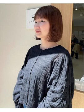 エクレ(eclet) ★似合わせカット ボブ＊stylist Aoi