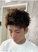 スパイキーショート×ワンカラー【相模大野/メンズ/眉毛/町田】