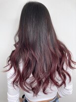 リコラックスビー(LICO LUXBE)&nbsp;グラデーションカラー☆ワインレッド