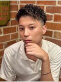 ツーブロックショート