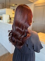 サロン LH(salon LH) 艶髪セミロングピンクブラウン