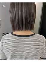 カンゴールサロン 郡山ノース(KANGOL)&nbsp;#ぷつっとミニボブ#暗めでも透明感カラー