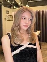 ブロック ジャポン(bloc japon)&nbsp;milk tea beige / layer cut