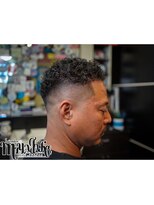 ヘアーサロン宮武 スキンフェード×オールバックパーマ