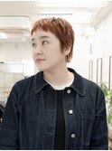 ベリーショート×オレンジ