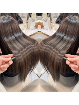 シェノン サントル(CHAINON CENTRE)&nbsp;艶×抜け感で仕上げる【韓国風似合わせスタイル】梅田茶屋町