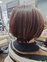 アヴァンス 北花田店(AVANCE)&nbsp;ショートボブ×ピンクベージュ