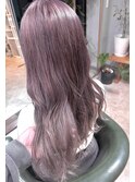 透明感たっぷりピンクパープル