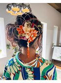 ＊THE  .  振袖ヘアアレンジ＊