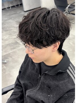 オム ブランシェ(HOMME BLANCHE’) 【Natsuki】無造作シャドウパーマ