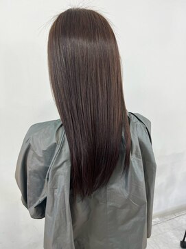 穀雨(Kokuu) コントラストハイライトオリーブベージュミルクティーベージュ