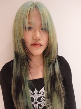 フォークロア 本店(Folk Lore) ハイトーンカラー/デザインカラー/ ハイレイヤーカット