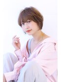 ふんわりマッシュショート