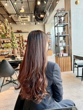 ルッソ(Lusso) ロングパーマ/デザインカラー