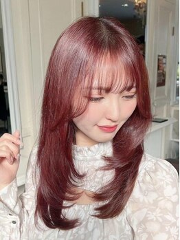 サロンドウィズ 本店 本八幡(Salon de With)の写真/髪質改善に特化したトリートメントで髪の内側から潤いとツヤが叶う髪質改善の美髪サロン