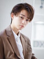 オーシャントーキョー サニー 原宿(OCEAN TOKYO Sunny)&nbsp;フェザーパーマセンターパートニュアンスパーマ韓国マッシュ黒髪