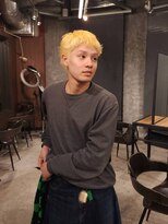 ブロック ジャポン(bloc japon)&nbsp;ブロンドヘアーマッシュショート ワンブリーチ ラフショート