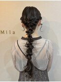 ロングヘア！ふわっと編み下ろし★