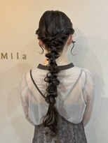 ミラ(Mila)&nbsp;ロングヘア！ふわっと編み下ろし★