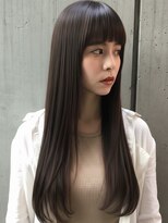 ヘアサロンエムフィス 池袋東口(HAIR SALON M Fe's) 髪質改善/縮毛矯正/艶感/ストレート/透明感/前髪/グレージュボブ