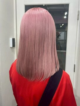 マジコ 天神(Magico) ダブルカラー/ケアブリーチ/ミルクティーベージュ/レイヤー/天神