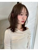 20代30代レイヤーカットレイヤーボブ国分寺美容室インナーカラー