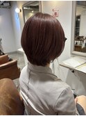 ショート髪質改善カラー