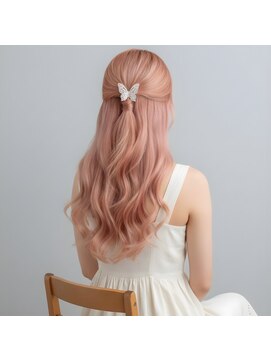 アームスヘアー 狭山ヶ丘店(arm's hair) 【狭山】脱・白髪染め＊ダブルカラーで叶う透明感ピンクベージュ