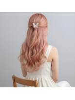 アームスヘアー 狭山ヶ丘店(arm's hair) 【狭山】脱・白髪染め*ダブルカラーで叶う透明感ピンクベージュ