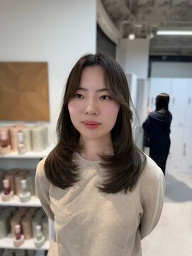 ザシェノンウメダ(THA CHAINON UMEDA) 着物ヘア/大人ガーリー/ダークアッシュ/似合わせカット/心斎橋