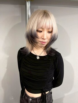 レイム(LAME) ベリーショート ハンサムショートヘアカラーレイヤーボブウルフ