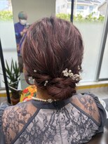 ホラサン(HORAsun)&nbsp;ヘアセット☆シニョン