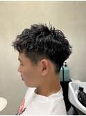 アップバングツイストスパイラル
