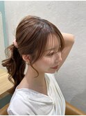 ▼美髪縮毛矯正髪質改善レイヤーくびれこて巻き