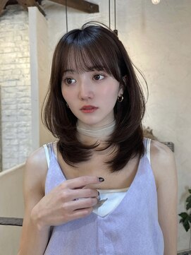 メゾンイデアル(maison Ideal) ワンカールで簡単に可愛く垢抜け*ミディアムレイヤー
