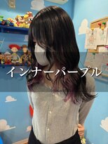 パディントン(Paddington) 正面から見てもきちんと存在感☆インナーパープル♪