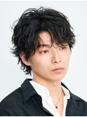 銀座シャドウパーマニュアンスパーマツーブロックメンズパーマ &nbsp;