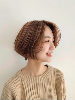 モードケイズ JR茨木improve店(MODE K's)の写真/【JR茨木駅徒歩5分】経験豊富なstylistが扱い易くまとまる王道モテ髪に★拘りのケアをプラスすれば艶感UP♪
