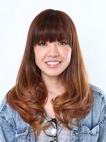 ヘアージェニック(hair genic) コーラルグラデーションカラー