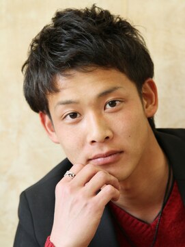 ヘアメイク パッセージ(hair make passage) メンズナチュラルショート×ナチュラルツーブロック【相模大野】