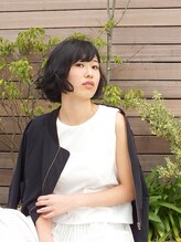 ロッタ ヘアサロン(LOTTA HAIR SALON) 魅惑の大人ブラックナチュラルボブ