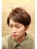 ネープレスマッシュショートスタイル   ＜理容室＞