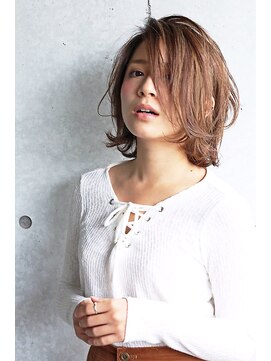 タグ(#tag) #外ハネショートボブ