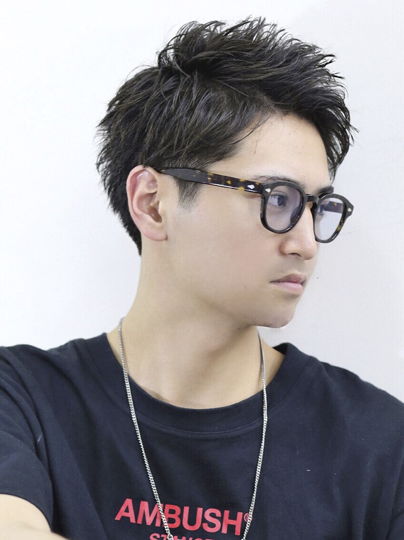 グリースで決める！ワイルドクラッシュショート：L024252214