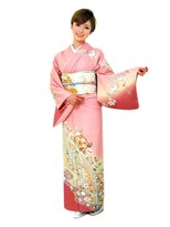 ゲッカビジン(GEKKABIJIN)&nbsp;レンタル訪問着AS16 44000円《東京着物レンタル六本木月下美人》